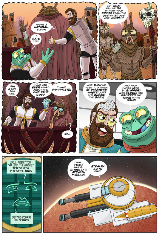 He Lost His Keys in Space