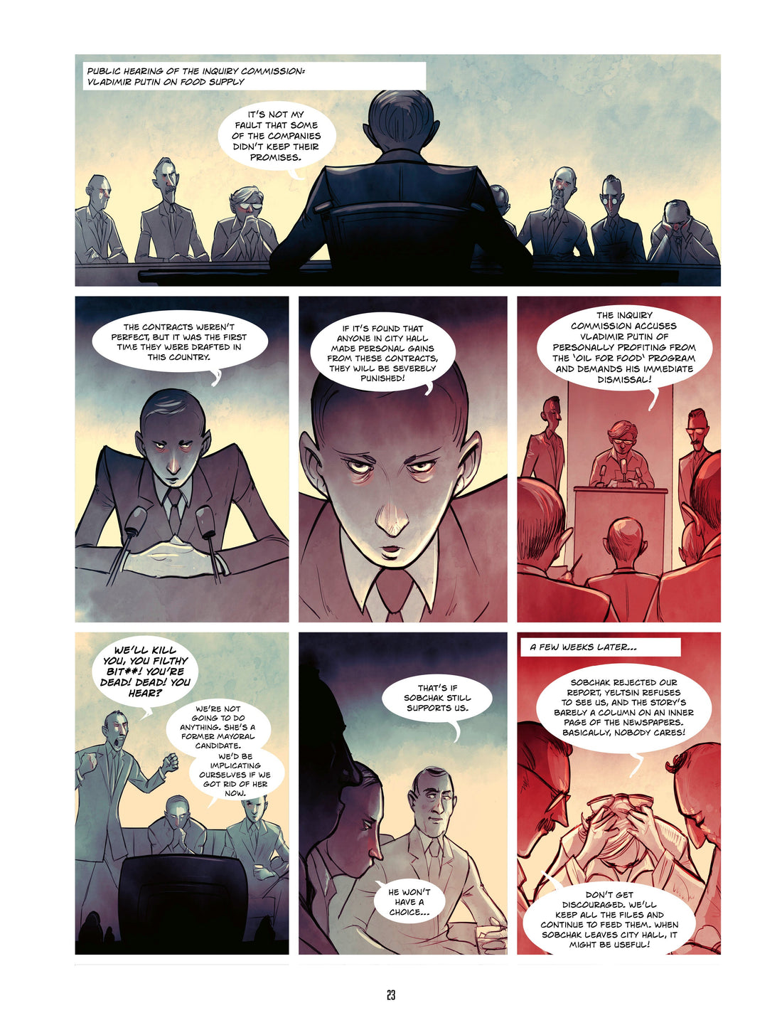 Noggin Comics Calls Putin’s Fortune “Informative and Engaging”