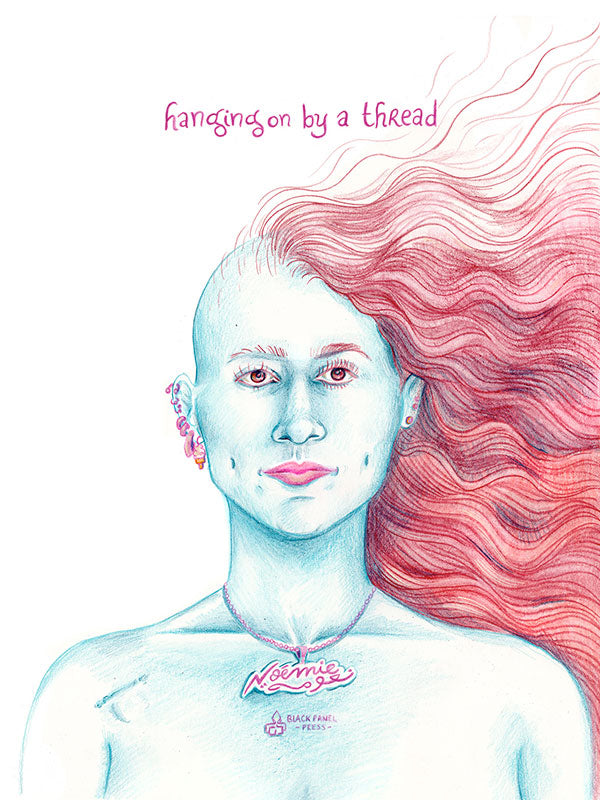 Hanging on by a Thread, the Graphic Novel - A Young Artist's Struggle With Cancer