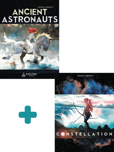 Ancient Astronauts + Constellation Hardcover Duo