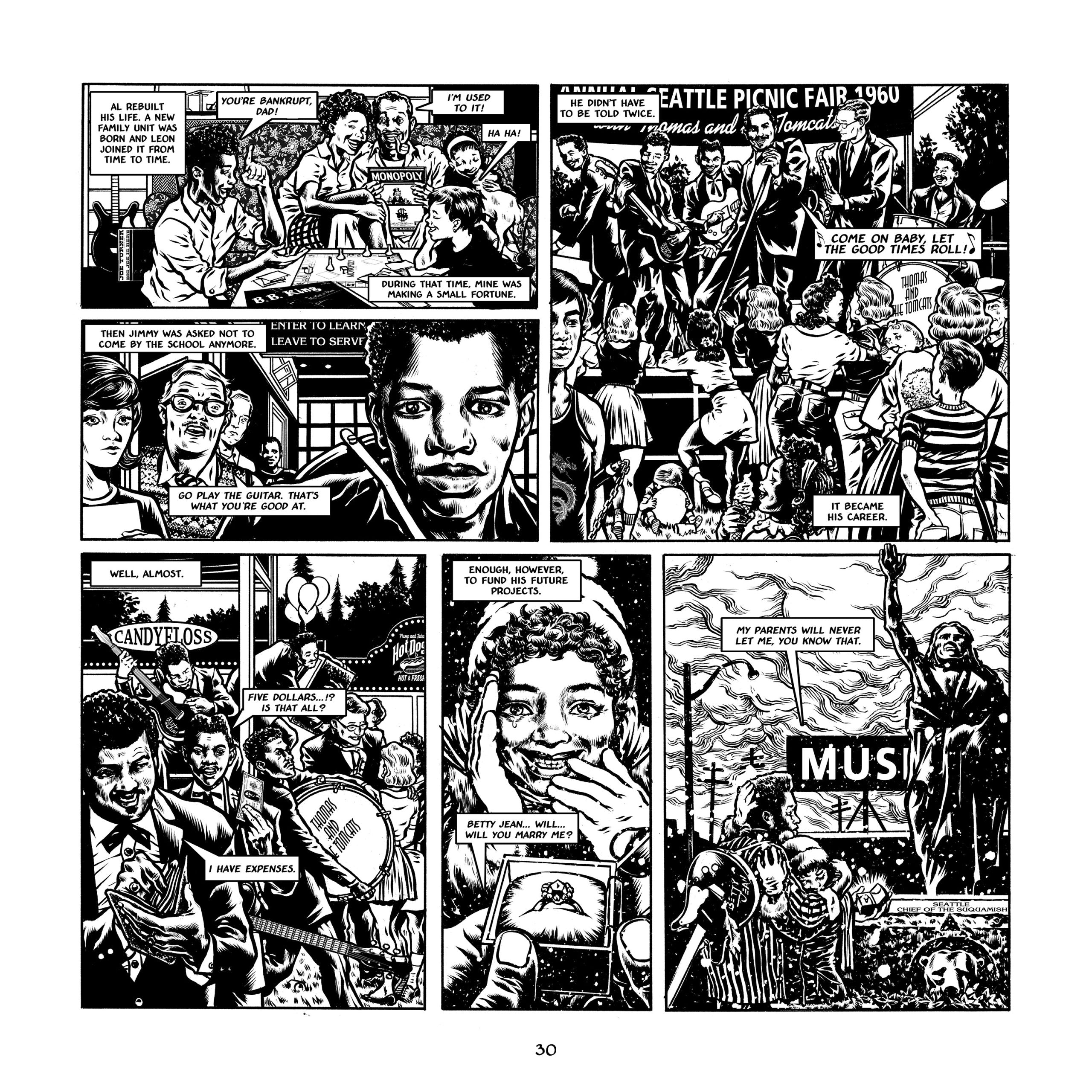 Kiss the Sky: Jimi Hendrix 1942-1970 – Black Panel Press